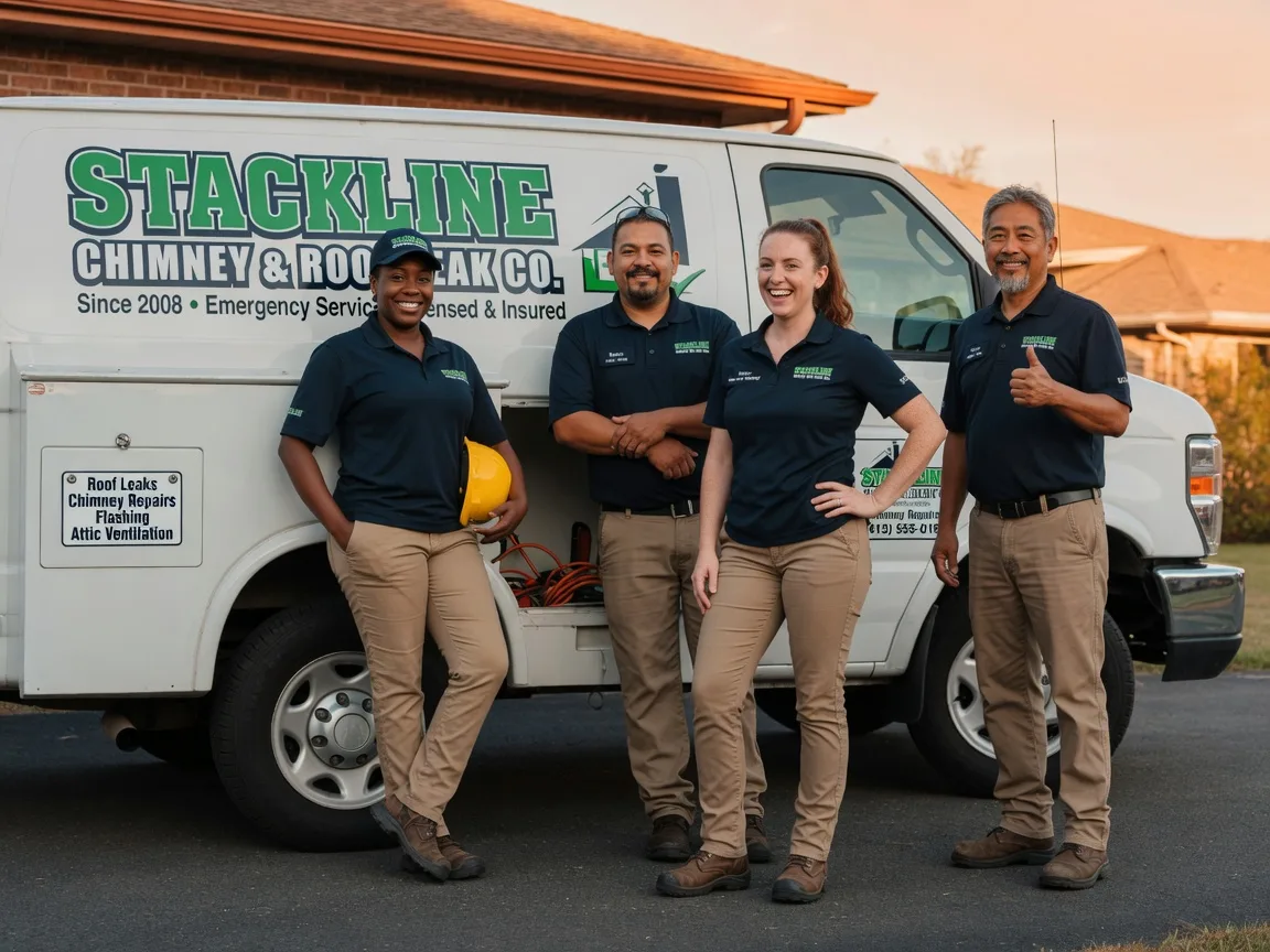 Chimney flashing repair company in Sumner, MI